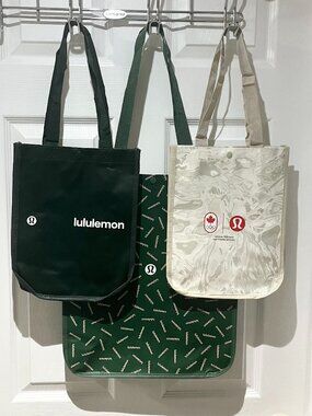 Set of 3 / Lululemon Reusable Bags